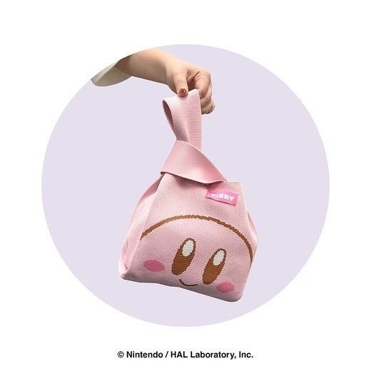 🎈彩虹尾巴🎈星之卡比針織手提袋 Kirby 手提袋 卡比之星 購物袋-細節圖9