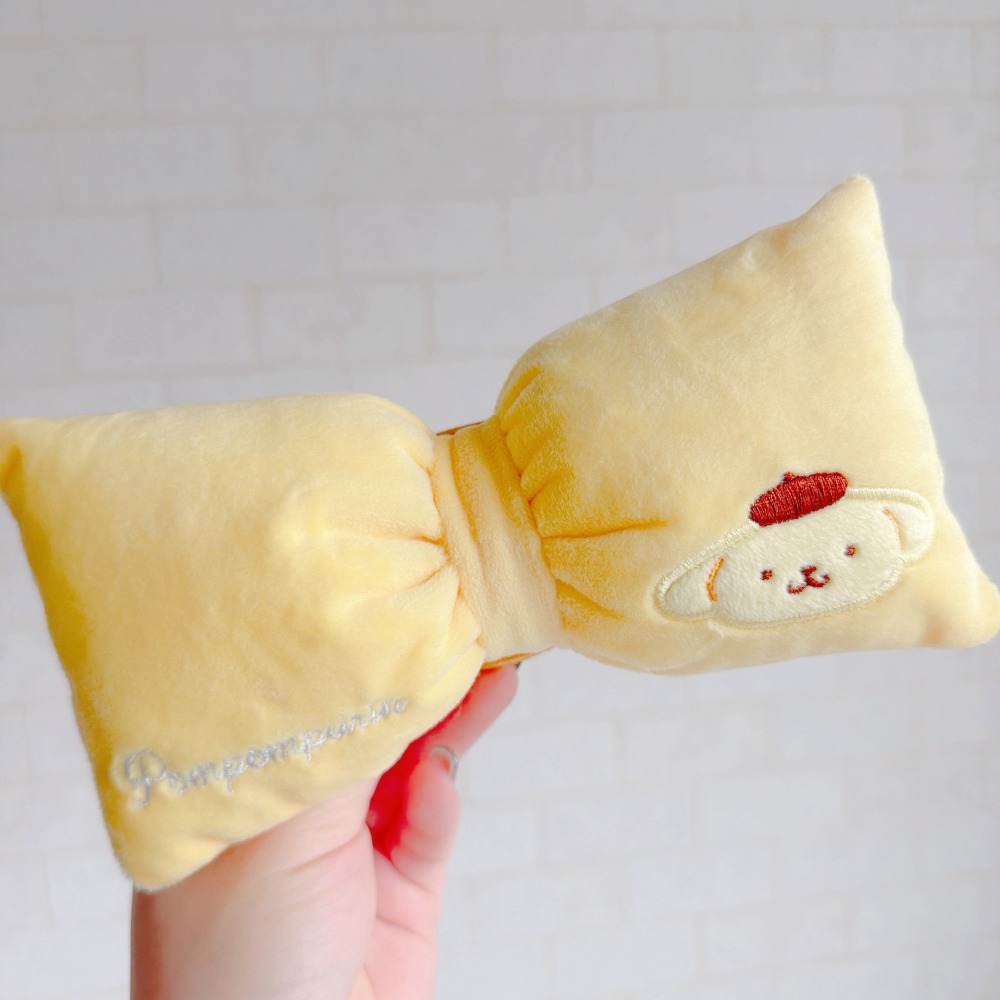 🎈彩虹尾巴🎈三麗鷗BIG蝴蝶結髮夾 KITTY 美樂蒂 布丁狗 酷洛米 大耳狗 人魚漢頓 大髮夾 大蝴蝶結-細節圖5