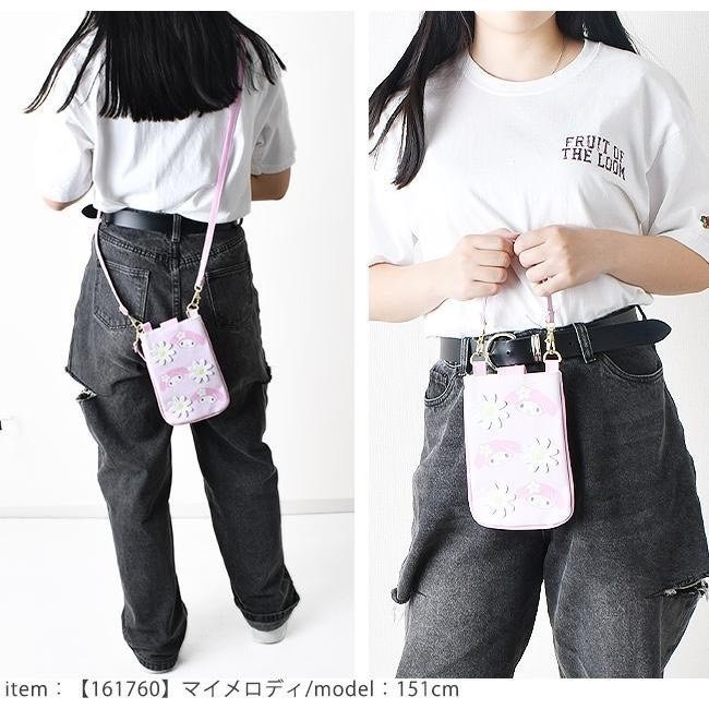 🎈彩虹尾巴🎈三麗鷗雛菊系列2用手提側背袋 KITTY 美樂蒂 小包 斜背包 手提包-細節圖10