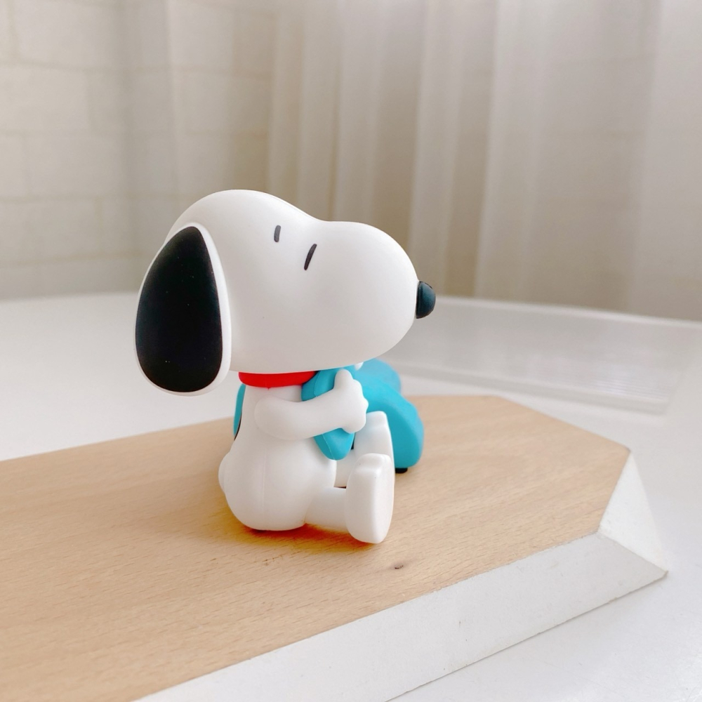 🎈彩虹尾巴🎈史努比抱毛巾造型止滑門擋 SNOOPY 公仔門擋 門檔-細節圖3