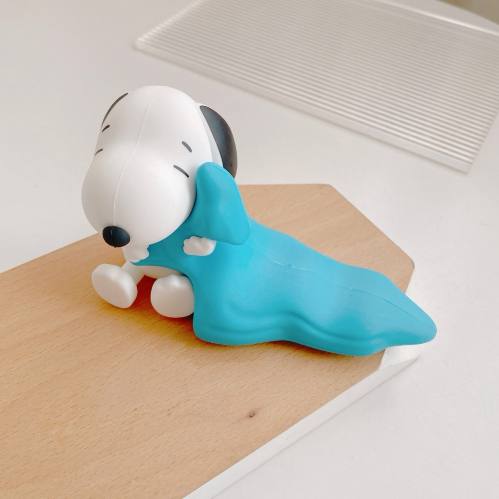 🎈彩虹尾巴🎈史努比抱毛巾造型止滑門擋 SNOOPY 公仔門擋 門檔-細節圖7