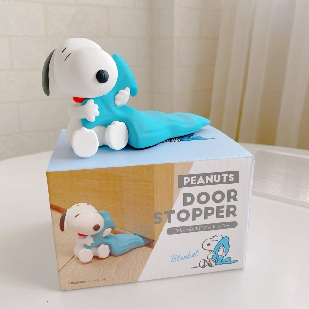 🎈彩虹尾巴🎈史努比抱毛巾造型止滑門擋 SNOOPY 公仔門擋 門檔-細節圖9