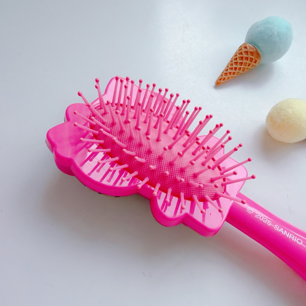 🎈彩虹尾巴🎈KITTY豹紋系列造型梳子 凱蒂貓 泳裝豹紋 手拿梳 曬黑 日燒-細節圖4