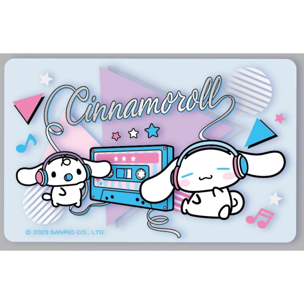 【現貨】三麗鷗街頭音樂SuperCard悠遊卡 大耳狗喜拿 透明 交通卡-細節圖2