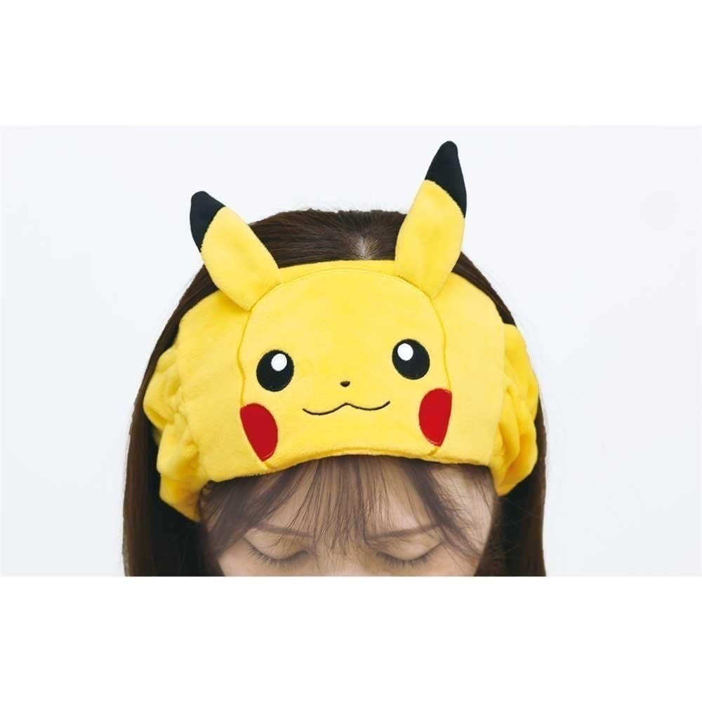 🎈彩虹尾巴🎈日本卡通造型髮帶 皮卡丘 伊布 KITTY好友小熊-細節圖9