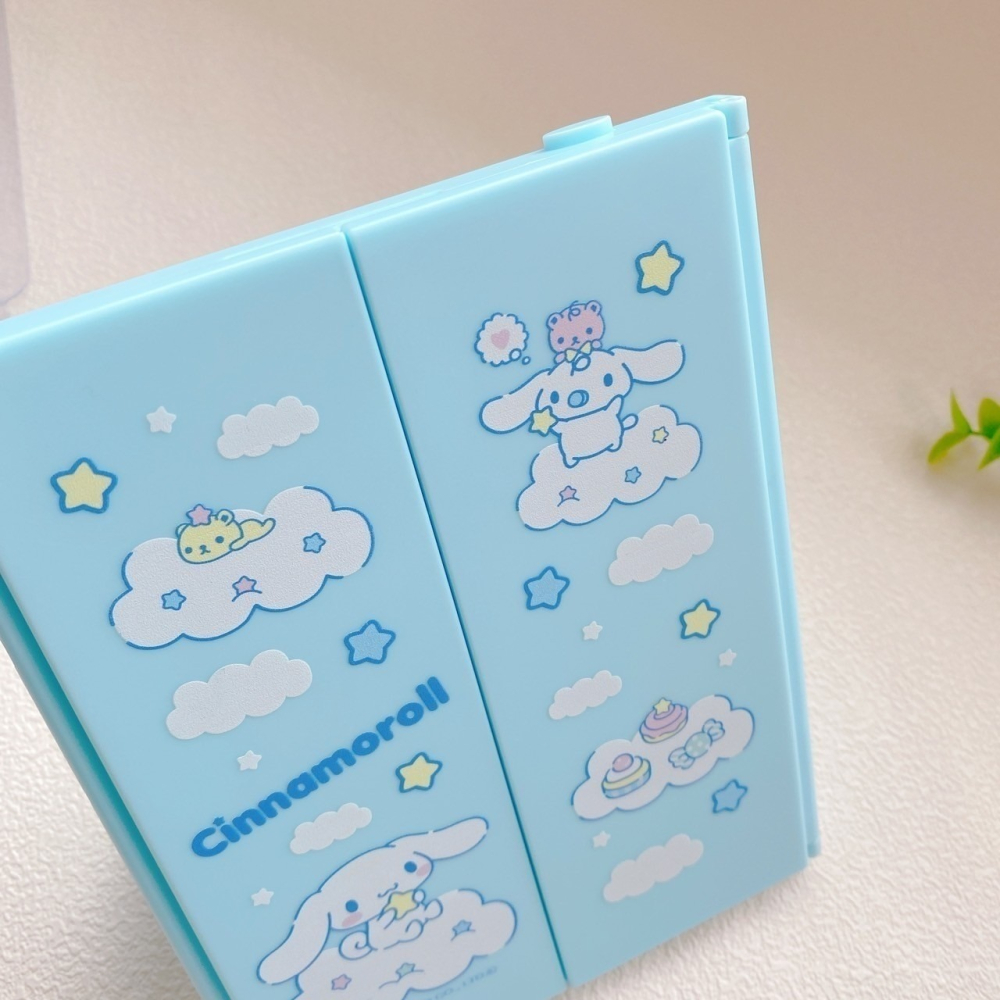 🎈彩虹尾巴🎈日本大耳狗LED三面立鏡 三麗鷗 鏡子 大耳狗喜拿 三面鏡 發光摺疊鏡-細節圖3