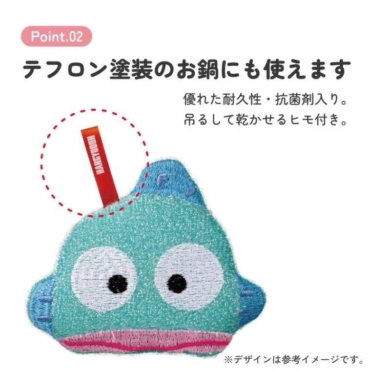 🎈彩虹尾巴🎈三麗鷗大臉菜瓜布 美樂蒂 布丁狗 酷洛米 大耳狗 人魚漢頓 SKATER 海綿-細節圖8