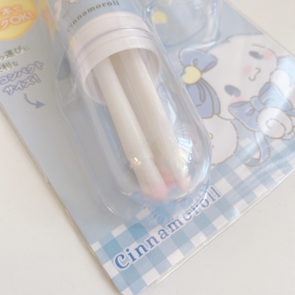 🎈彩虹尾巴🎈大耳狗零死角彩妝刷具四件組 三麗鷗 大耳狗喜拿 雙具 彩妝用具-細節圖3