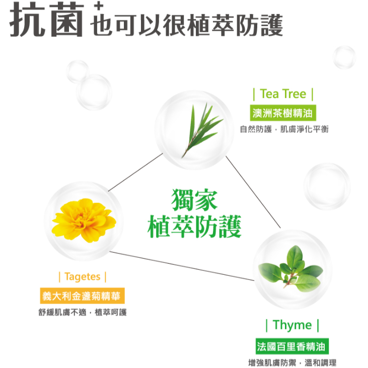 美琪抗菌香皂 茶樹 白麝香 草本 一組3塊抗菌皂-細節圖3