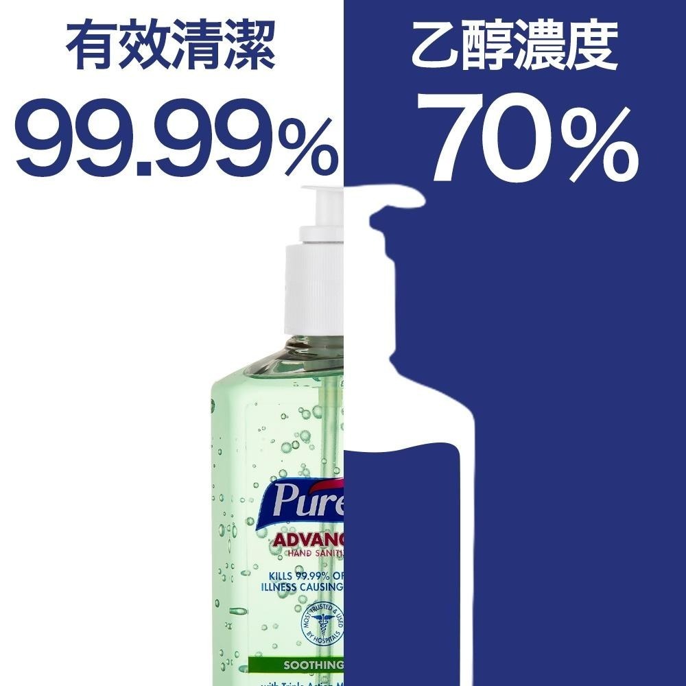 【Purell 普瑞來】蘆薈乾洗手凝露 354ml 12入 美國第一名品牌 醫院指定使用 乾洗手 防疫 清潔-細節圖4