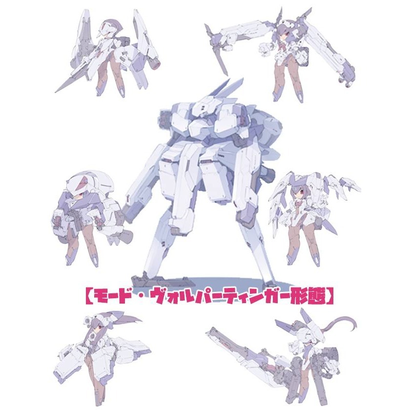 MH DESKTOP ARMY EX 10 F-606s 桌上武裝 閃焰 納比托姊妹 集資特典 設定集-細節圖4