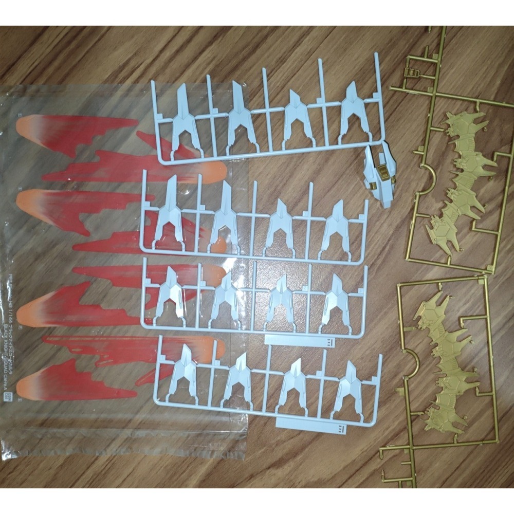 HG 鋼彈 殺肉 黑騎士 神鷲 背包 翅膀 水星魔女 審判者 鐵騎 武器 鐵血 配件包-細節圖2