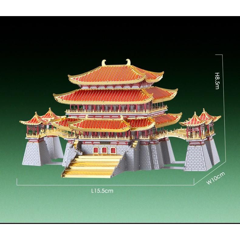 R&H  3D金屬拼圖模型  拼酷  芙蓉園-細節圖6