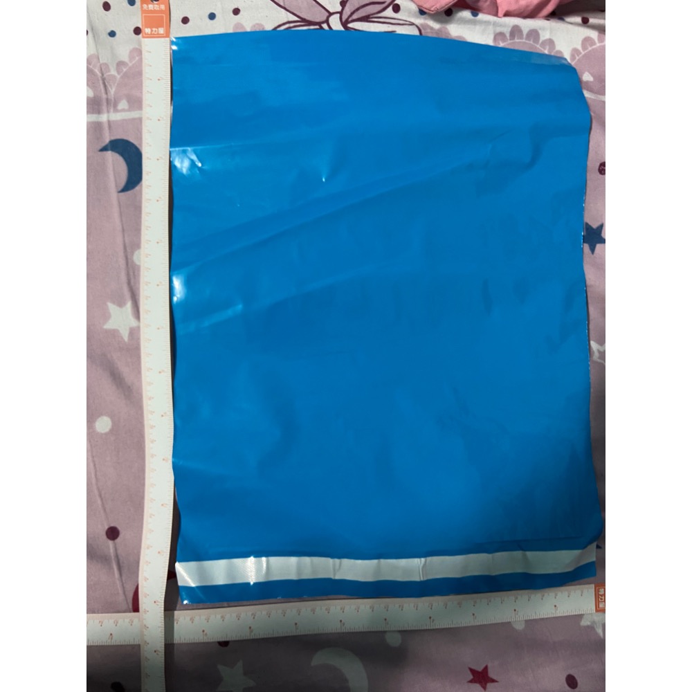 破壞袋寬29公分長36+4公分藍色82個-細節圖2