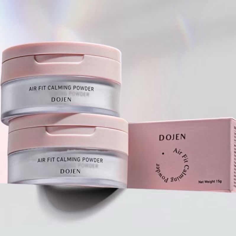 韓國 Dojen 絲絨柔焦蜜粉 積雪草舒緩定妝蜜粉-細節圖2