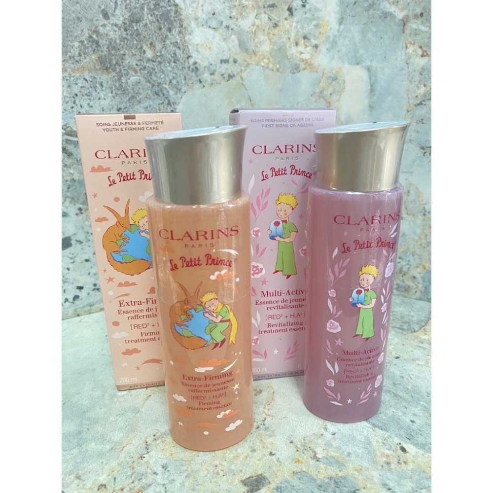 ✨失心瘋頻道✨⚠現貨⚠克蘭詩煥顏緊緻彈力精華水-小王子限定版200ml 漾采肌活美肌精華水-小王子限定版200ml-細節圖2