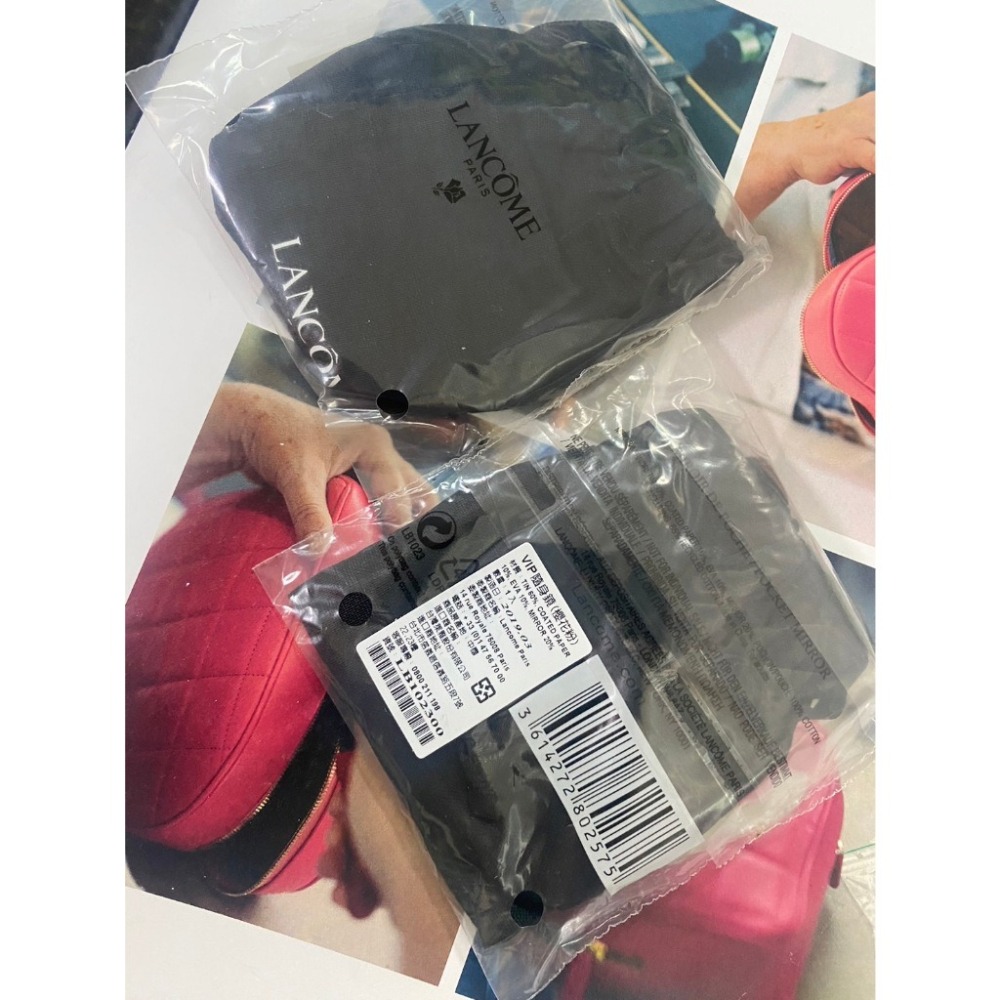 ✨失心瘋頻道✨⚠現貨⚠LANCOME蘭蔻VIP隨身鏡（櫻花粉）-細節圖2