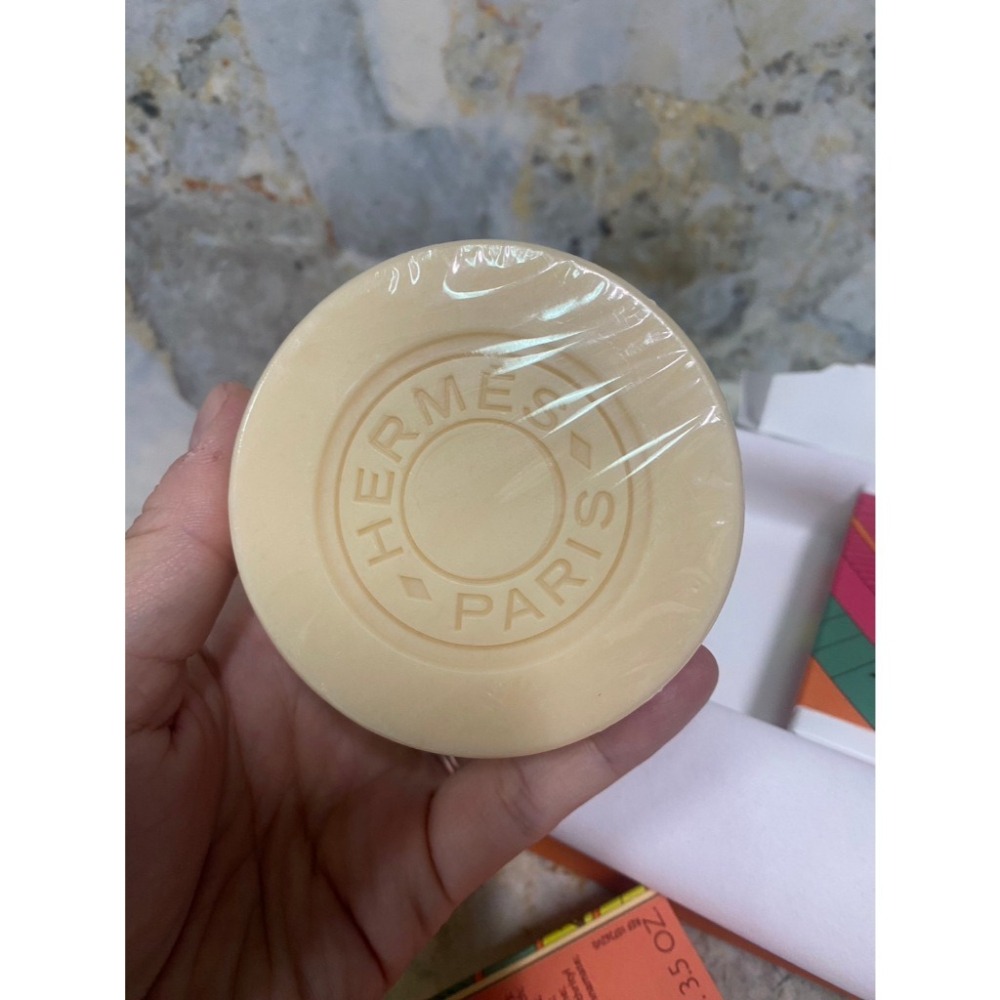 ✨失心瘋頻道✨⚠現貨⚠Twilly d＇Hermès淡香精三件組香皂(100g*3) 絲意香皂 特賣會購入-細節圖4