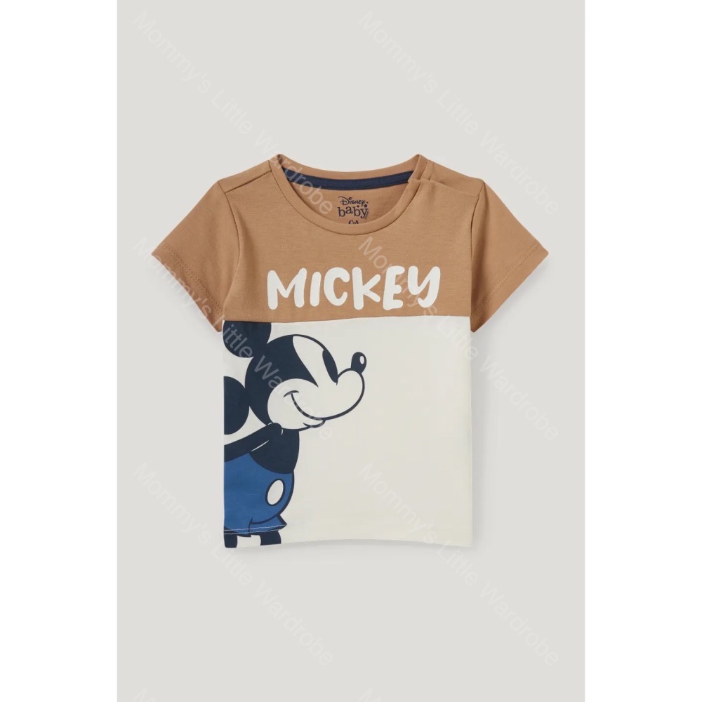 🧡現貨🧡歐洲連線代購 Disney 迪士尼米奇 男寶 短袖 長袖 上衣 T恤 T-shirt-細節圖2