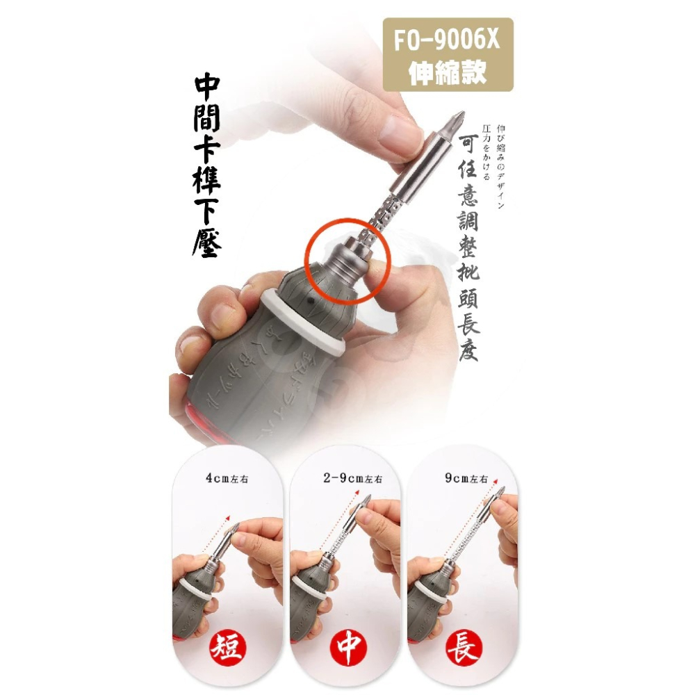 【GOGO3C 】釰系列福岡工具 迷你棘輪螺絲起子組 攜帶方便 棘輪特性好施力 八組實用批頭 電腦 汽機車組裝維修-細節圖6