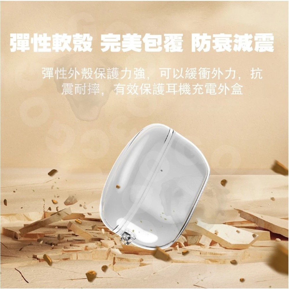 【GOGO3C 】SONY WF-1000XM5 獨家開模生產 最強透明殼 耳機保護套 完美保護 防摔防塵 支援無線充電-細節圖3