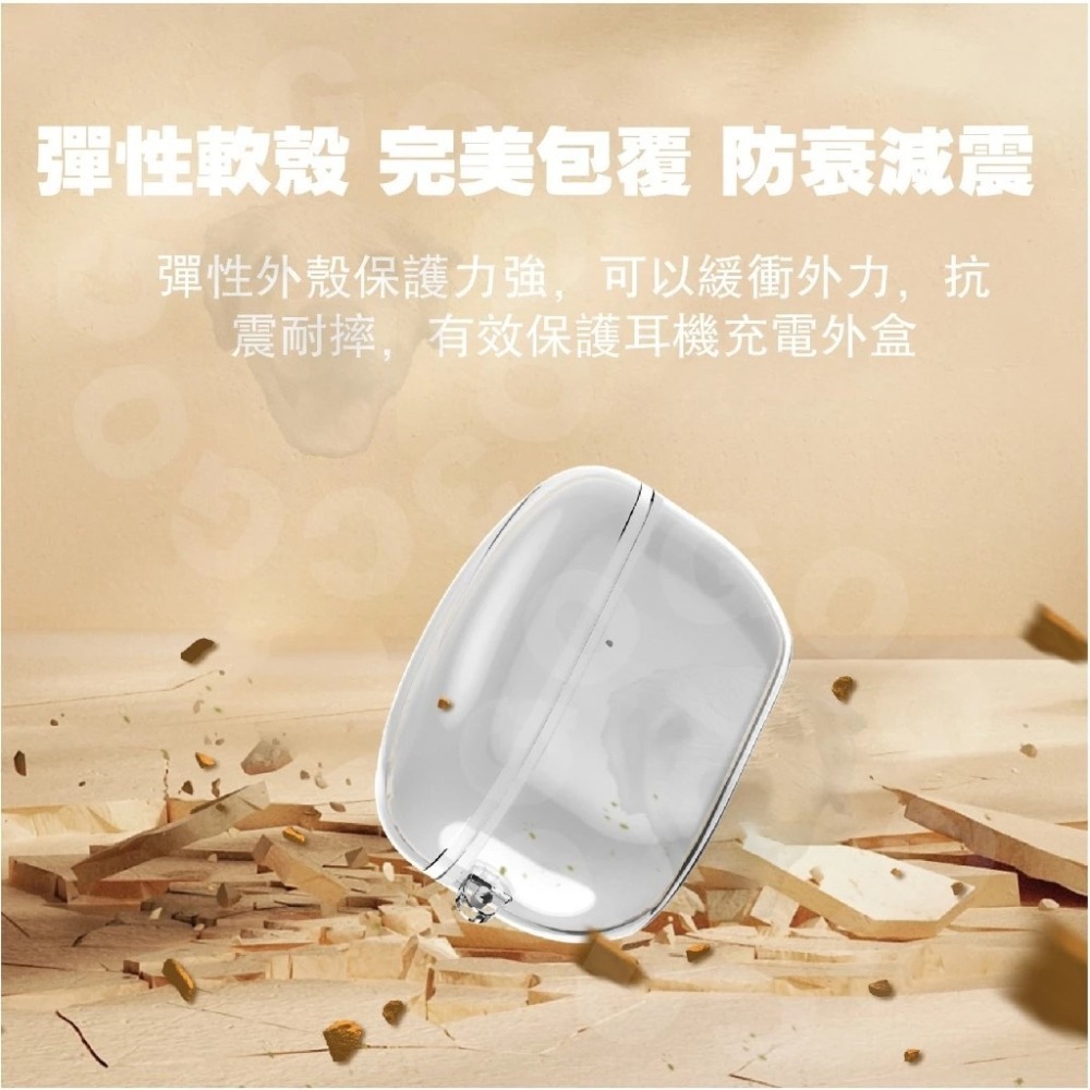 【GOGO3C 】SONY WF-1000XM5 獨家開模生產 最強透明殼 耳機保護套 完美保護 防摔防塵 支援無線充電-細節圖3