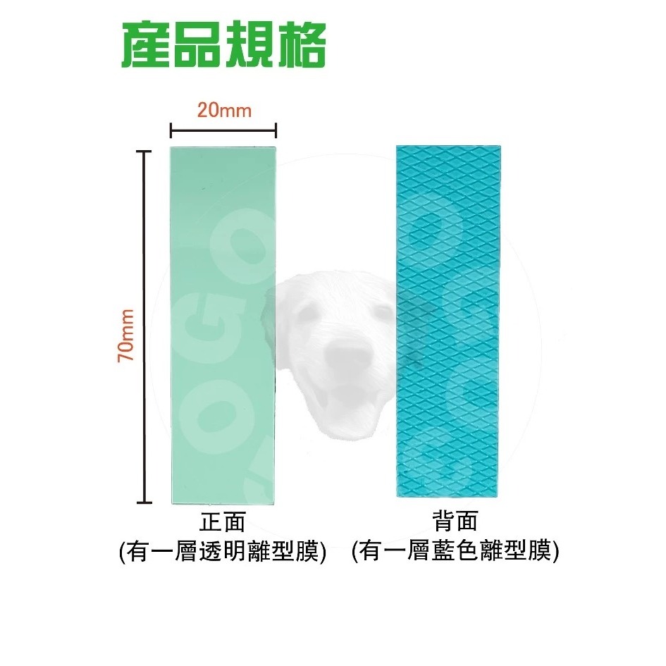 【GOGO3C 】含稅開發票 M.2 SSD 專用導熱矽膠軟墊 高導熱係數 高CP值 散熱器 散熱片 外接盒 都可使用-細節圖3