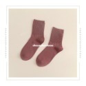 👩🏻CTOO28👩🏻 11色彩糖風格中筒襪 糖果襪 女生襪子-規格圖8