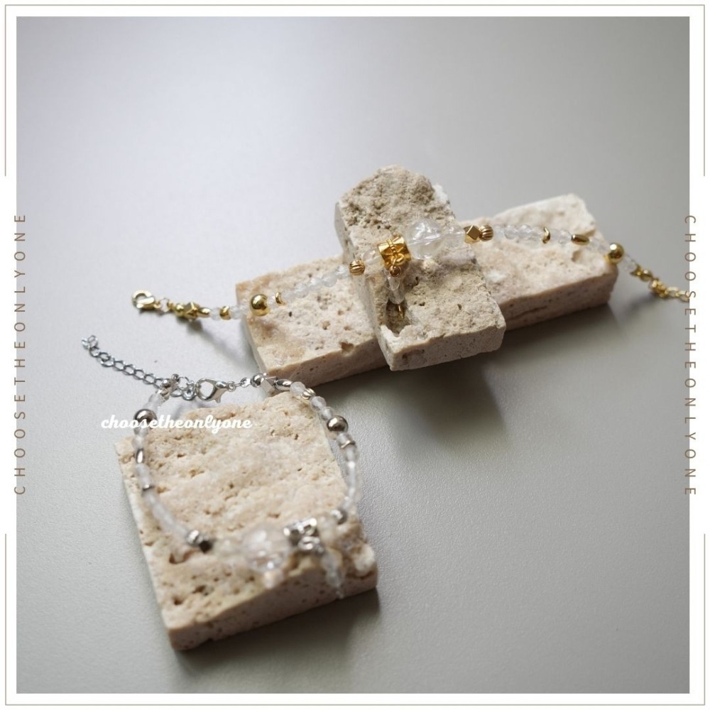 👩🏻CTOO28👩🏻 淨化負能量 白水晶手鍊 | 天然水晶 手環 手鍊 手鏈 平衡情緒 淨化周遭磁場-細節圖5