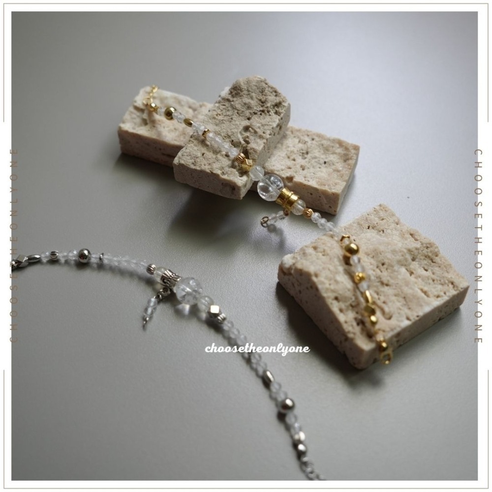 👩🏻CTOO28👩🏻 淨化負能量 白水晶手鍊 | 天然水晶 手環 手鍊 手鏈 平衡情緒 淨化周遭磁場-細節圖6