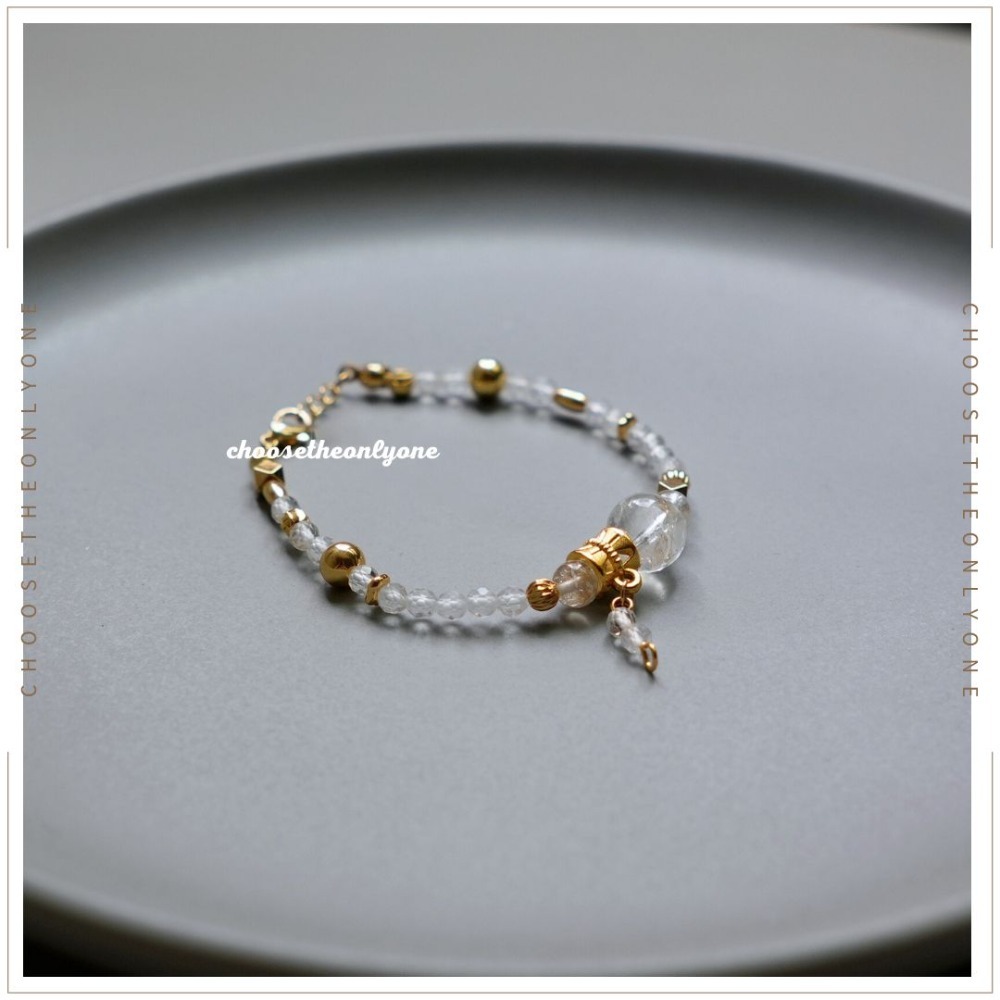 金色配飾手圍14cm無延長鍊