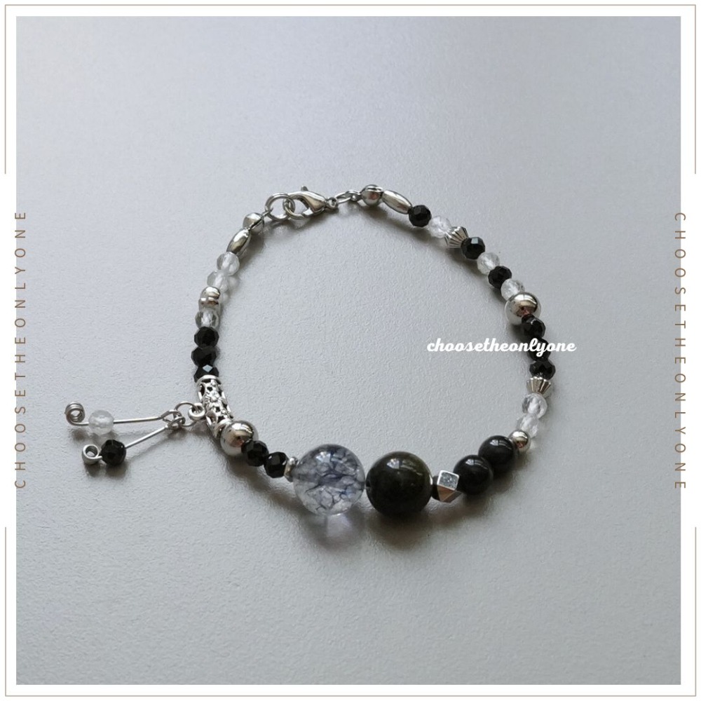 銀色配飾手圍15cm無延長鍊