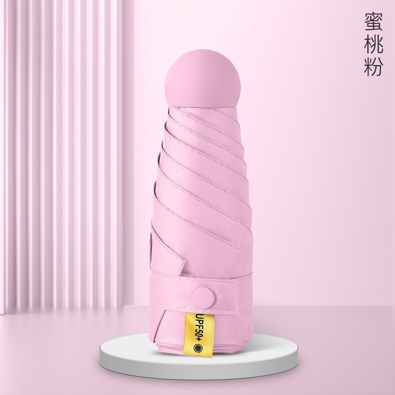 【JDUDS】超輕傘折疊遮陽傘 UPF50+ 迷你口袋傘 黑膠太陽傘 防曬雨傘 輕巧方便摺疊傘 折疊傘-規格圖9