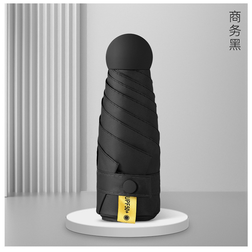 【JDUDS】超輕傘折疊遮陽傘 UPF50+ 迷你口袋傘 黑膠太陽傘 防曬雨傘 輕巧方便摺疊傘 折疊傘-規格圖9