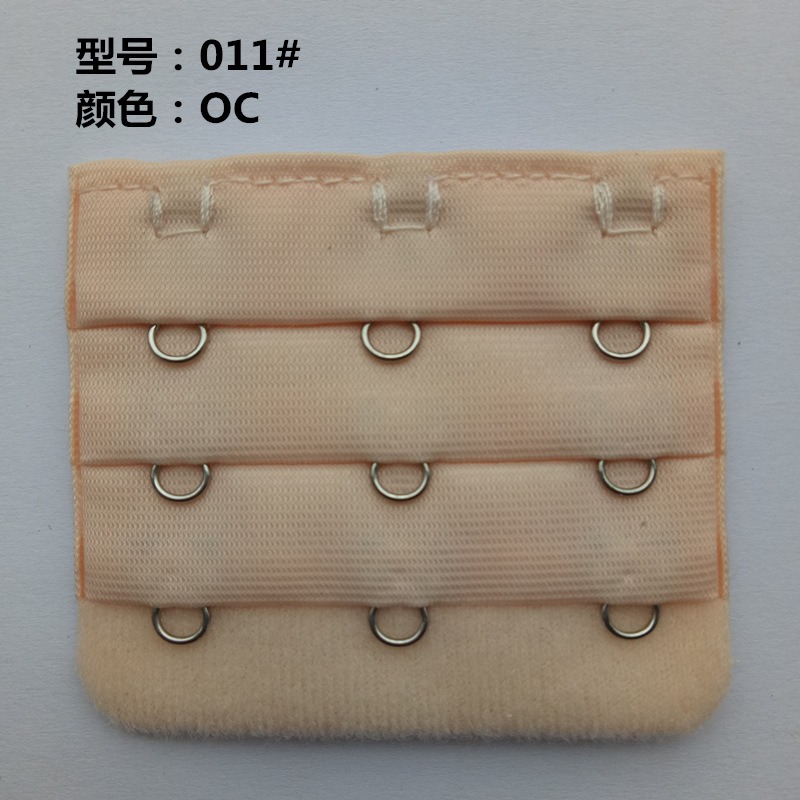 【JDUDS】內衣延長扣 內衣加長扣 三排三扣 免縫內衣延長背扣 排扣 基尼背勾 內衣 內衣扣 胸罩延長扣 胸罩扣-規格圖9