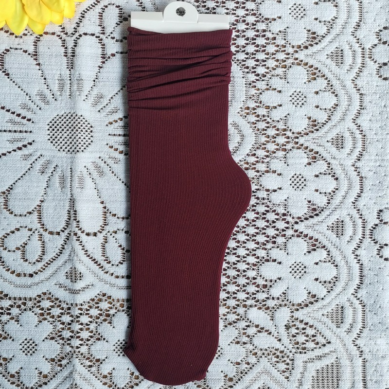 【JDUDS】韓國純色復古堆堆襪 堆堆襪 長襪 中筒襪 襪子 女襪 韓妞 必備款 JDUDS 11色可選-規格圖9