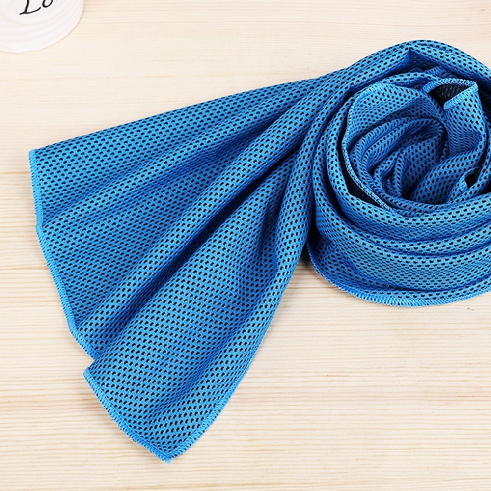 【JDUDS】涼感巾 冰涼巾 冰毛巾 冰巾 瞬間冷感毛巾 降溫吸汗毛巾 運動毛巾 魔術冰巾 冰涼-細節圖3