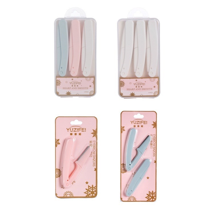 【JDUDS】 摺疊修眉刀 修眉刀 眉刀 拋棄式修眉刀 修眉 贈品修眉刀 贈品 薄荷綠修眉刀  修眉刀-細節圖6