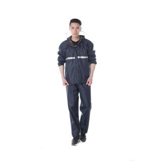 【JDUDS】【厚膠加強更防水！】整套「衣+褲」自行車 雨衣 超輕防水防風衣 反光雨衣 兩件式雨衣-規格圖9