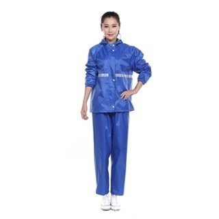 【JDUDS】【厚膠加強更防水！】整套「衣+褲」自行車 雨衣 超輕防水防風衣 反光雨衣 兩件式雨衣-規格圖9