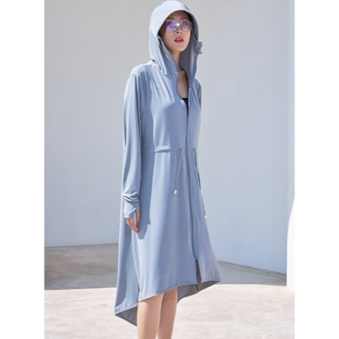 【7-ELEVEN門市團購】【JDUDS】-夏天首選冰絲防曬多功能遮陽外套 透氣輕盈連帽套披風防曬衣-規格圖6