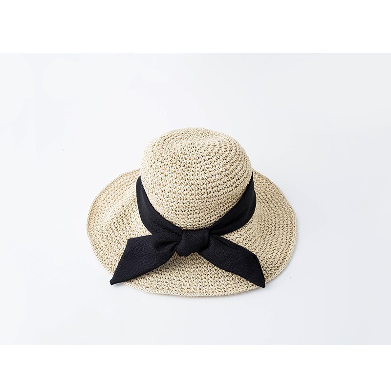 【JDUDS】韓版防曬遮陽草帽沙灘帽子女夏天海邊 休閒時尚百搭 帽子-細節圖5