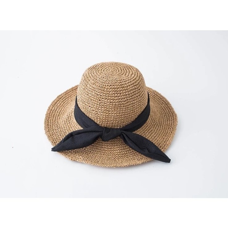 【JDUDS】韓版防曬遮陽草帽沙灘帽子女夏天海邊 休閒時尚百搭 帽子-規格圖8