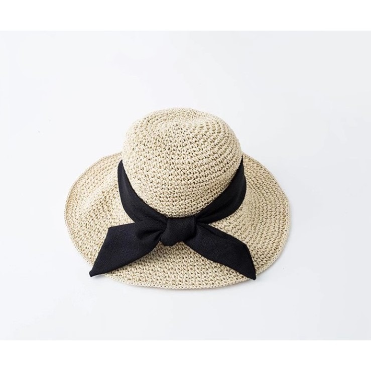 【JDUDS】韓版防曬遮陽草帽沙灘帽子女夏天海邊 休閒時尚百搭 帽子-規格圖8