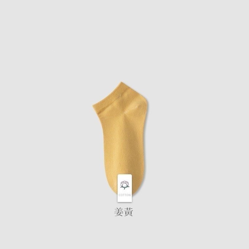 【JDUDS】 韓系純色短襪 春夏淺口薄款 純色船襪 女短襪 透氣棉質船襪 短襪 襪子-規格圖7