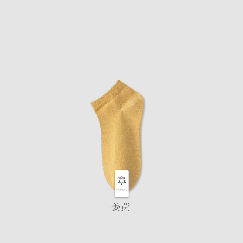 【JDUDS】 韓系純色短襪 春夏淺口薄款 純色船襪 女短襪 透氣棉質船襪 短襪 襪子-規格圖7
