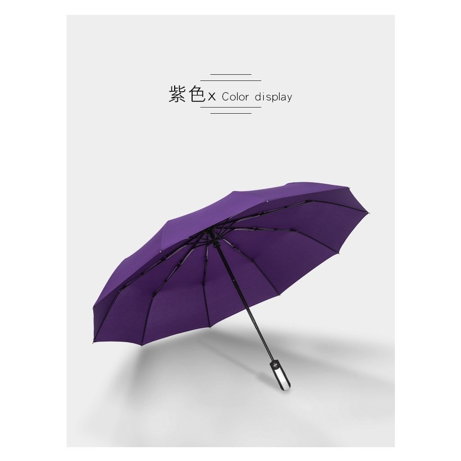 【JDUDS】八骨自動傘 自動傘 折疊傘 黑膠傘 一鍵開闔 抗強風 抗UV 耐用-細節圖6
