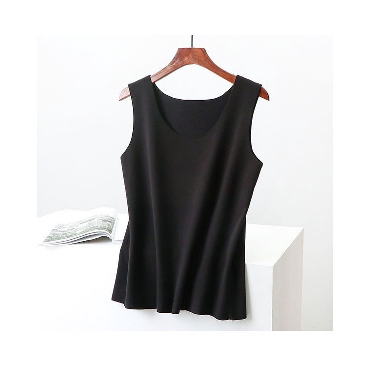 【JDUDS】德絨保暖打底背心 修身顯瘦 優質面料 保暖背心 秋冬保暖 磨毛背心 內搭背心-規格圖6