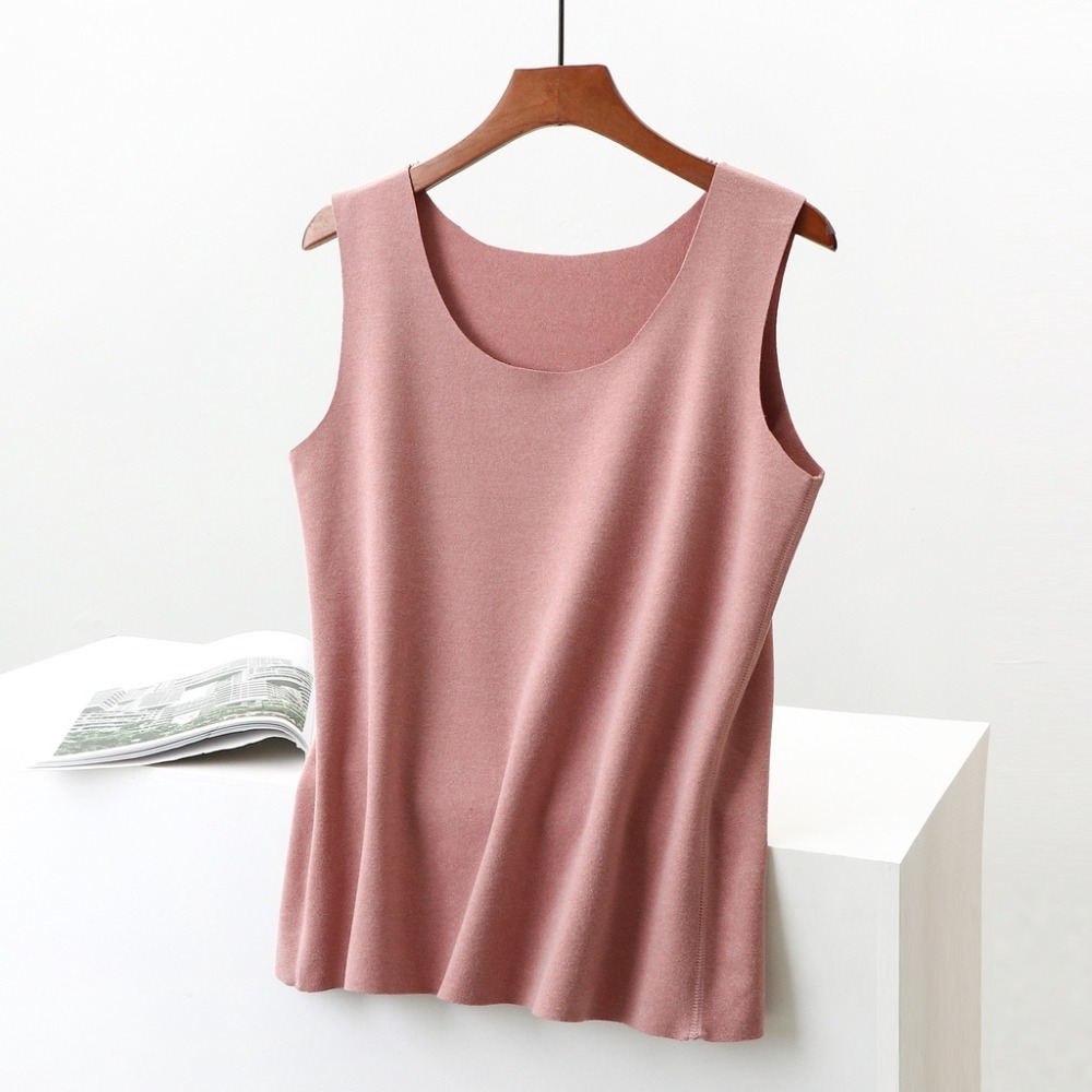 【JDUDS】德絨保暖打底背心 修身顯瘦 優質面料 保暖背心 秋冬保暖 磨毛背心 內搭背心-規格圖6