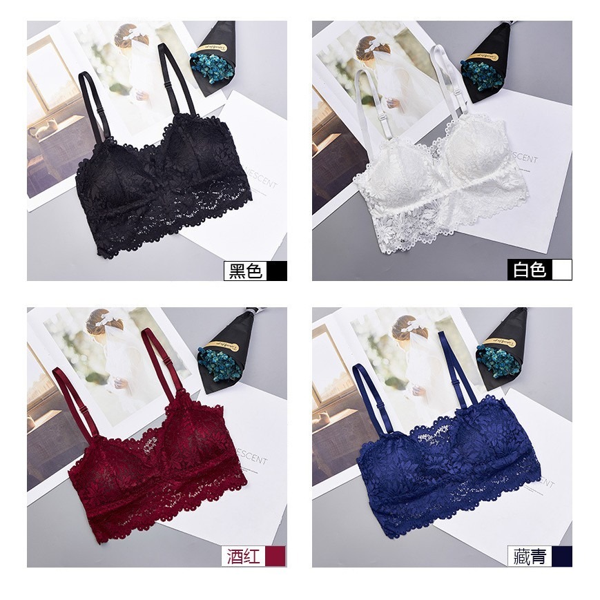 【JDUDS】親膚蕾絲手托杯無鋼圈小可愛【V0008】-細節圖6